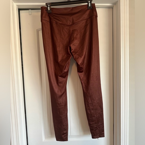 Women’s‎ L Nike One Shine Bronze Full Length Leggings - Picture 5 of 11